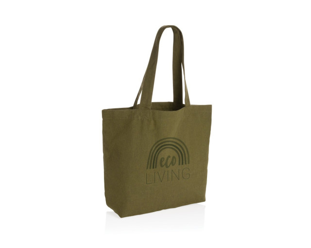 Torba na zakupy Impact AWARE™, bawełna z recyklingu z logo firmy w LazyStore!