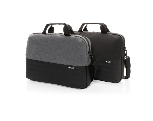 Torba na laptopa 15,6" Swiss Peak AWARE™, ochrona RFID z logo firmy w LazyStore!