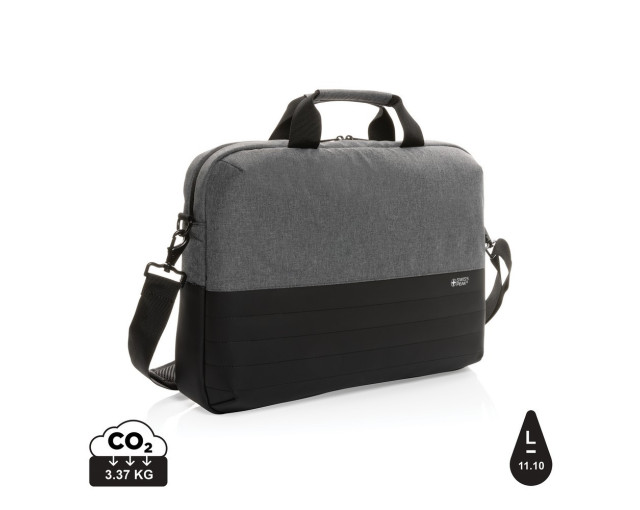 Torba na laptopa 15,6" Swiss Peak AWARE™, ochrona RFID z logo firmy w LazyStore!