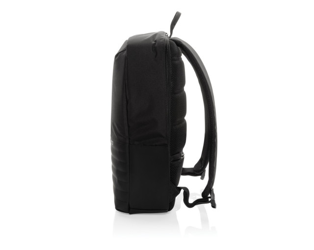 Plecak chroniący przed kieszonkowcami Swiss Peak AWARE™ RPET z logo firmy w LazyStore!