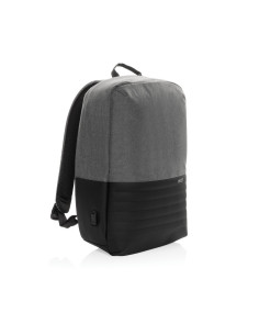 Plecak chroniący przed kieszonkowcami Swiss Peak AWARE™ RPET z logo firmy w LazyStore!
