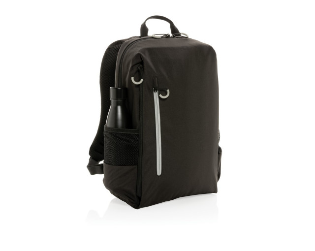 Plecak na laptopa 15,6" Swiss Peak Lima Impact AWARE™, ochrona RFID z logo firmy w LazyStore!