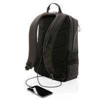 Plecak na laptopa 15,6" Swiss Peak Lima Impact AWARE™, ochrona RFID z logo firmy w LazyStore!
