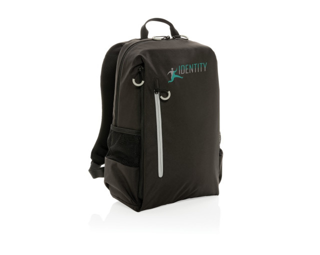 Plecak na laptopa 15,6" Swiss Peak Lima Impact AWARE™, ochrona RFID z logo firmy w LazyStore!