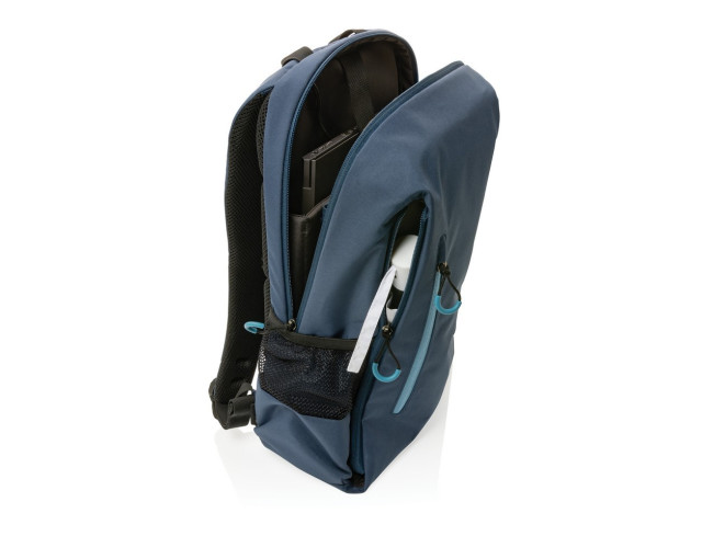 Plecak na laptopa 15,6" Swiss Peak Lima Impact AWARE™, ochrona RFID z logo firmy w LazyStore!