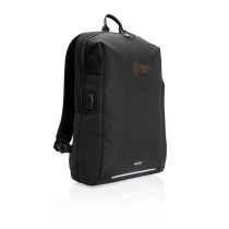 Plecak na laptopa Swiss Peak AWARE™, ochrona RFID z logo firmy w LazyStore!