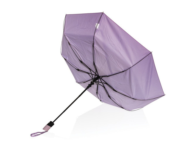 Mały parasol automatyczny 21" Impact AWARE™ RPET z logo firmy w LazyStore!