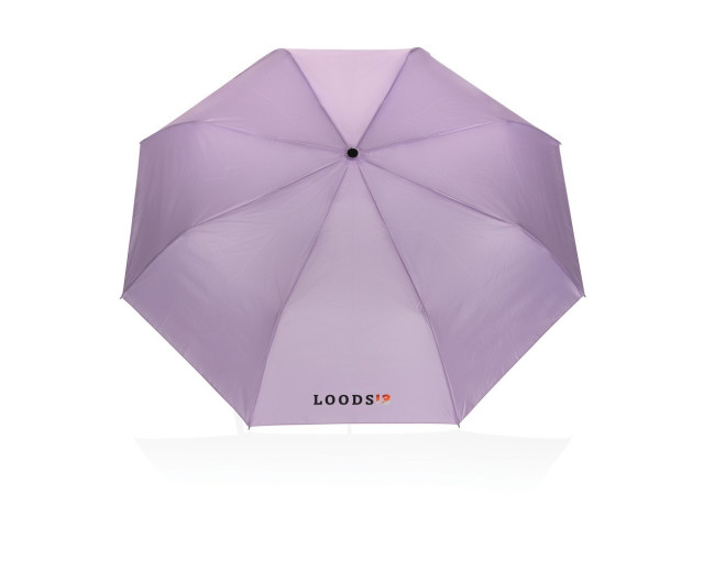 Mały parasol automatyczny 21" Impact AWARE™ RPET z logo firmy w LazyStore!