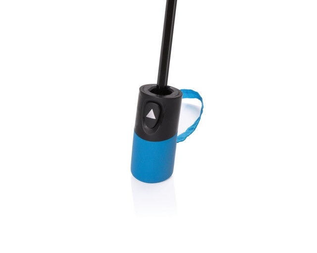 Mały parasol automatyczny 21" Impact AWARE™ RPET z logo firmy w LazyStore!