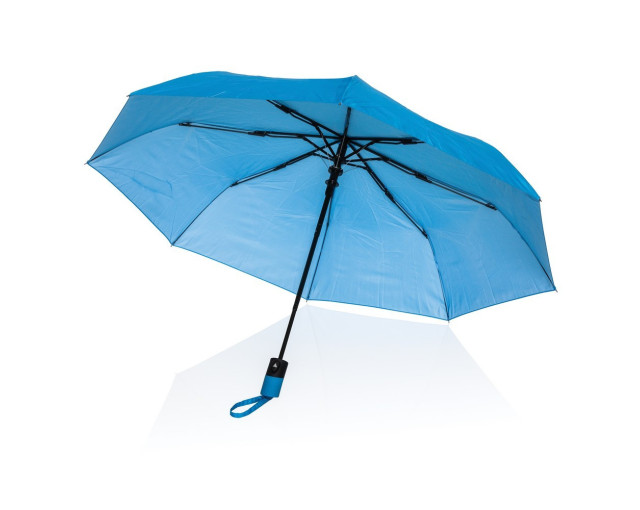 Mały parasol automatyczny 21" Impact AWARE™ RPET z logo firmy w LazyStore!