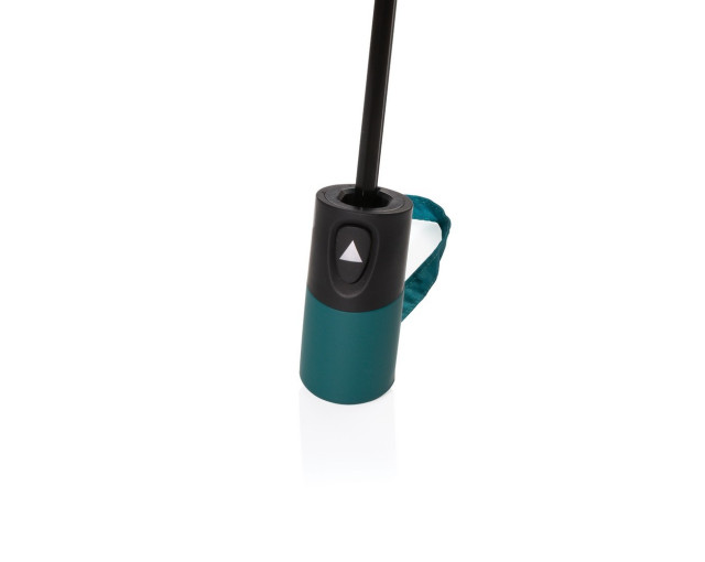 Mały parasol automatyczny 21" Impact AWARE™ RPET z logo firmy w LazyStore!