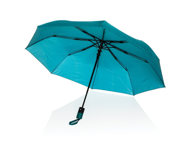 Mały parasol automatyczny 21" Impact AWARE™ RPET z logo firmy w LazyStore!