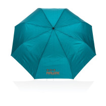 Mały parasol automatyczny 21" Impact AWARE™ RPET z logo firmy w LazyStore!