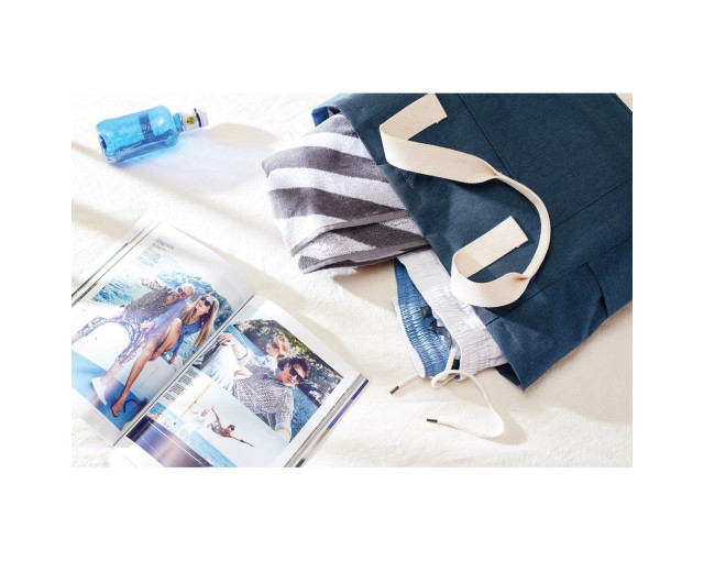 PV51332 | Torba plażowa VINGA RPET Sortino z logo firmy w LazyStore!
