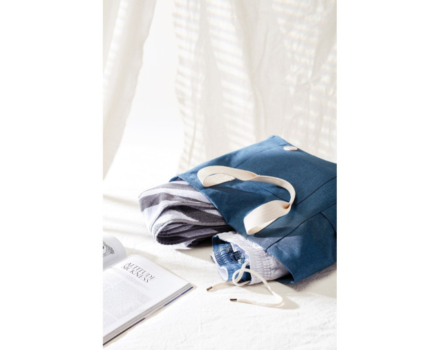 PV51332 | Torba plażowa VINGA RPET Sortino z logo firmy w LazyStore!