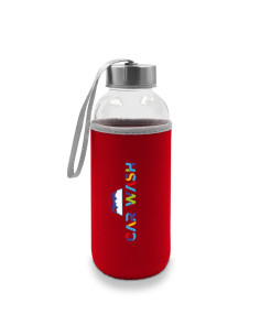 Butelka sportowa 420 ml z logo firmy w LazyStore!