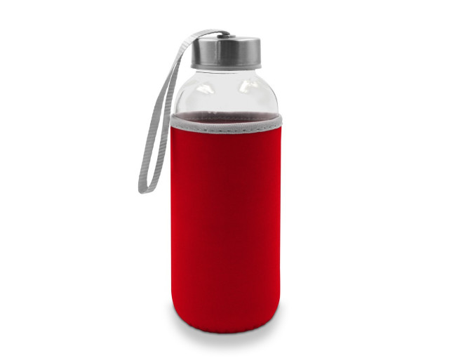 Butelka sportowa 420 ml z logo firmy w LazyStore!