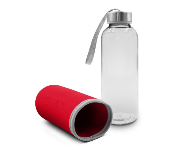Butelka sportowa 420 ml z logo firmy w LazyStore!