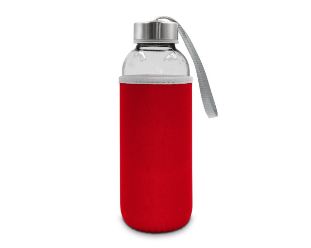 Butelka sportowa 420 ml z logo firmy w LazyStore!