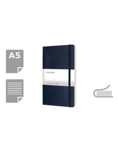 MOLESKINE Notatnik ok. A5 z logo firmy w LazyStore!