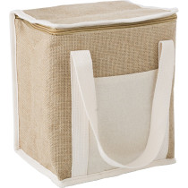 Torba termoizolacyjna z juty z logo firmy w LazyStore!