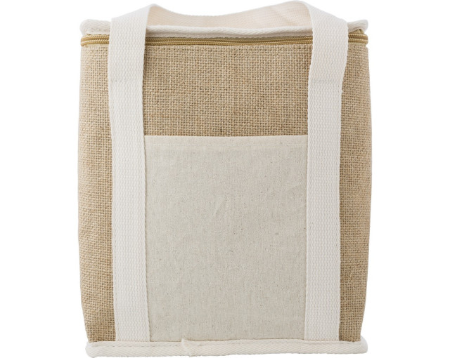 Torba termoizolacyjna z juty z logo firmy w LazyStore!