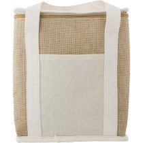 Torba termoizolacyjna z juty z logo firmy w LazyStore!