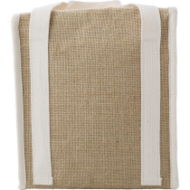 Torba termoizolacyjna z juty z logo firmy w LazyStore!