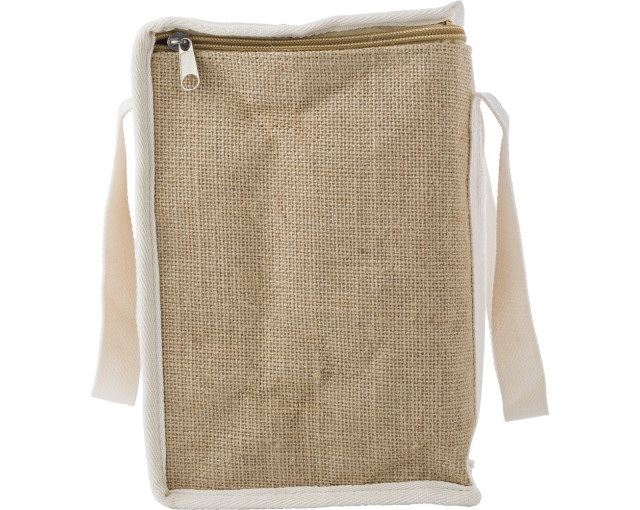 Torba termoizolacyjna z juty z logo firmy w LazyStore!