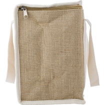 Torba termoizolacyjna z juty z logo firmy w LazyStore!