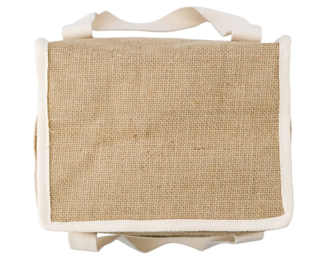 Torba termoizolacyjna z juty z logo firmy w LazyStore!