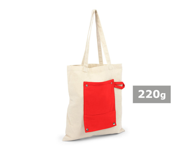Bawełniana torba na zakupy, składana | Arlo z logo firmy w LazyStore!