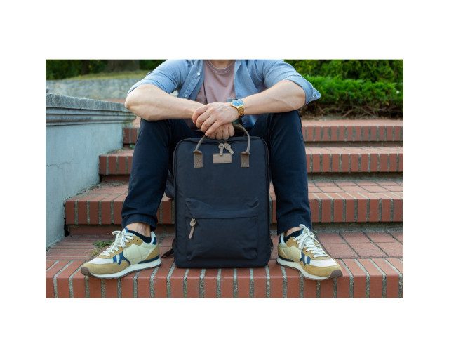 Plecak na laptopa 15,6" RPET B'RIGHT | Finlay z logo firmy w LazyStore!