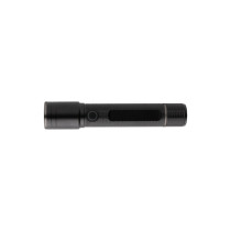 Kieszonkowa latarka Gear X, ładowana przez USB, aluminium z recyklingu z logo firmy w LazyStore!
