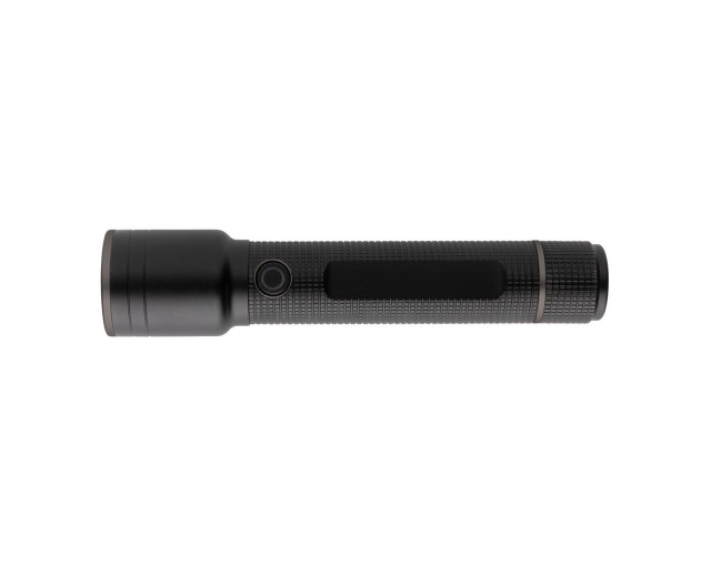 Latarka Gear X, ładowana przez USB, aluminium z recyklingu z logo firmy w LazyStore!