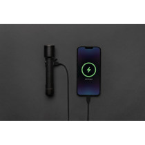 Latarka Gear X, ładowana przez USB, aluminium z recyklingu z logo firmy w LazyStore!