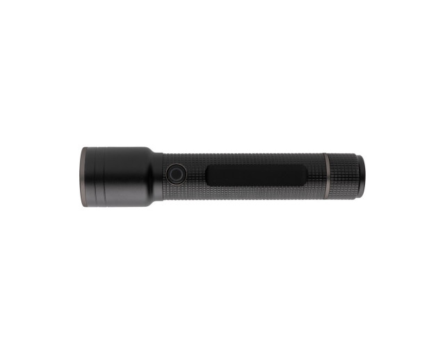 Latarka Gear X, ładowana przez USB, aluminium z recyklingu z logo firmy w LazyStore!