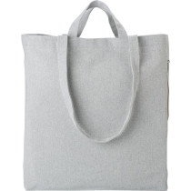 Torba na zakupy z bawełny z recyklingu z logo firmy w LazyStore!