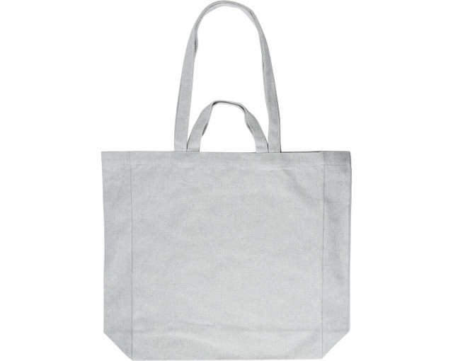 Torba na zakupy z bawełny z recyklingu z logo firmy w LazyStore!