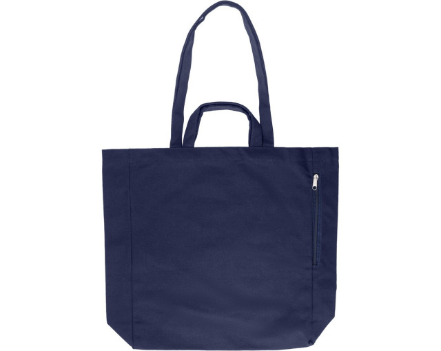 Torba na zakupy z bawełny z recyklingu z logo firmy w LazyStore!