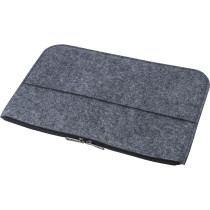 Teczka na dokumenty z filcu RPET, etui na laptopa 14" z logo firmy w LazyStore!