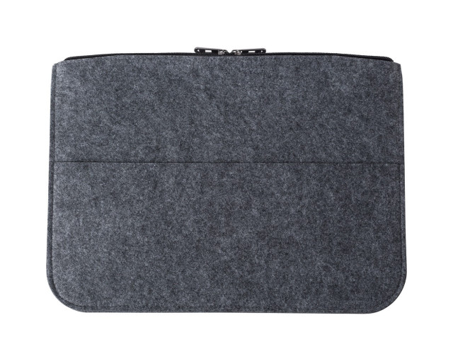 Teczka na dokumenty z filcu RPET, etui na laptopa 14" z logo firmy w LazyStore!