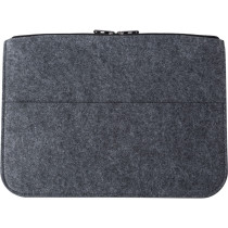 Teczka na dokumenty z filcu RPET, etui na laptopa 14" z logo firmy w LazyStore!