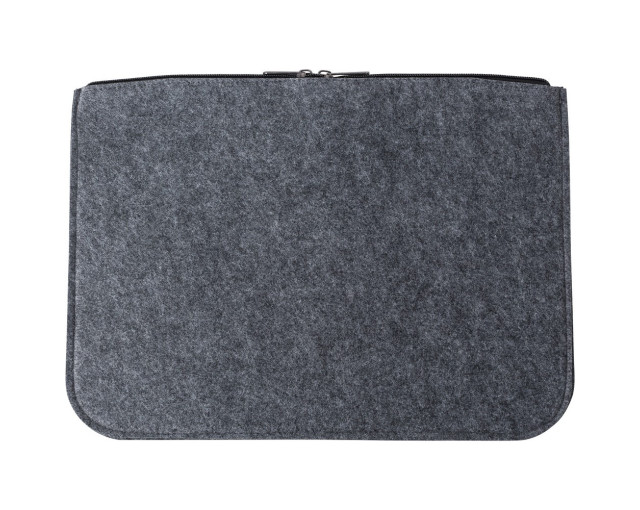 Teczka na dokumenty z filcu RPET, etui na laptopa 14" z logo firmy w LazyStore!