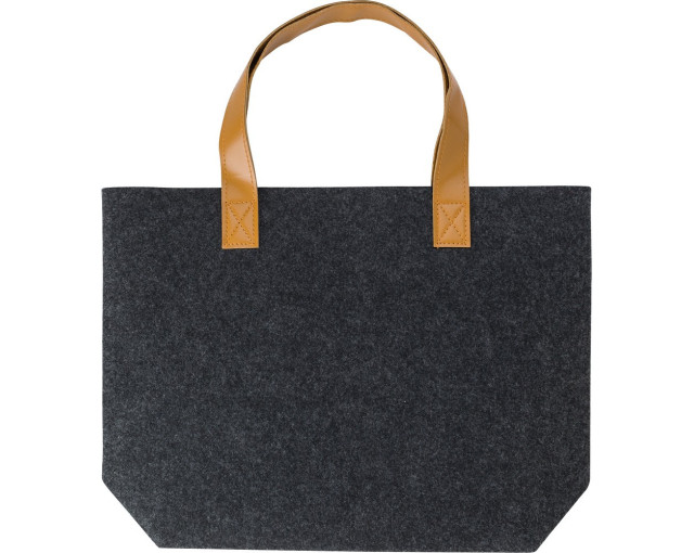 Torba na zakupy z filcu RPET z logo firmy w LazyStore!