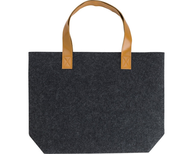 Torba na zakupy z filcu RPET z logo firmy w LazyStore!