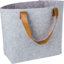 Torba na zakupy z filcu RPET z logo firmy w LazyStore!