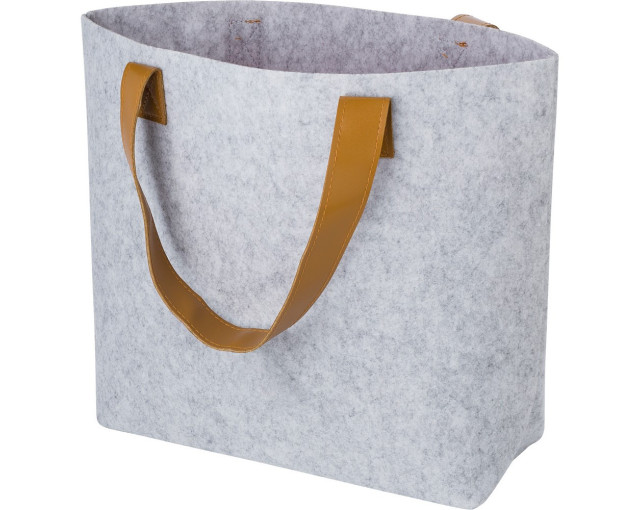 Torba na zakupy z filcu RPET z logo firmy w LazyStore!