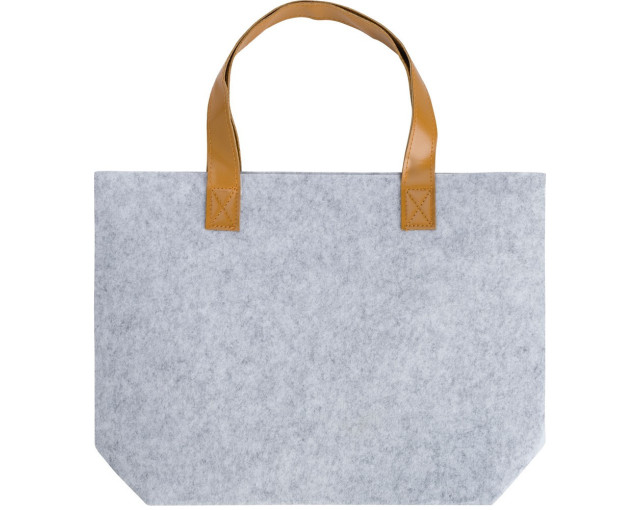 Torba na zakupy z filcu RPET z logo firmy w LazyStore!