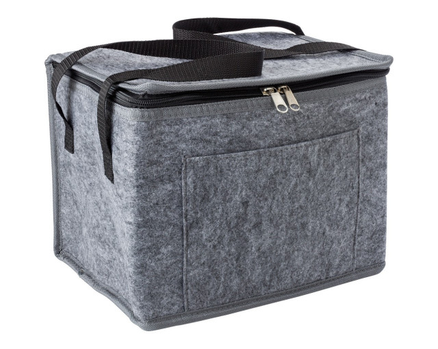 Torba termoizolacyjna z filcu RPET z logo firmy w LazyStore!